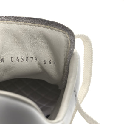 Chanel Calfskin Womens CC Sneakers 36.5 White 10 of 12