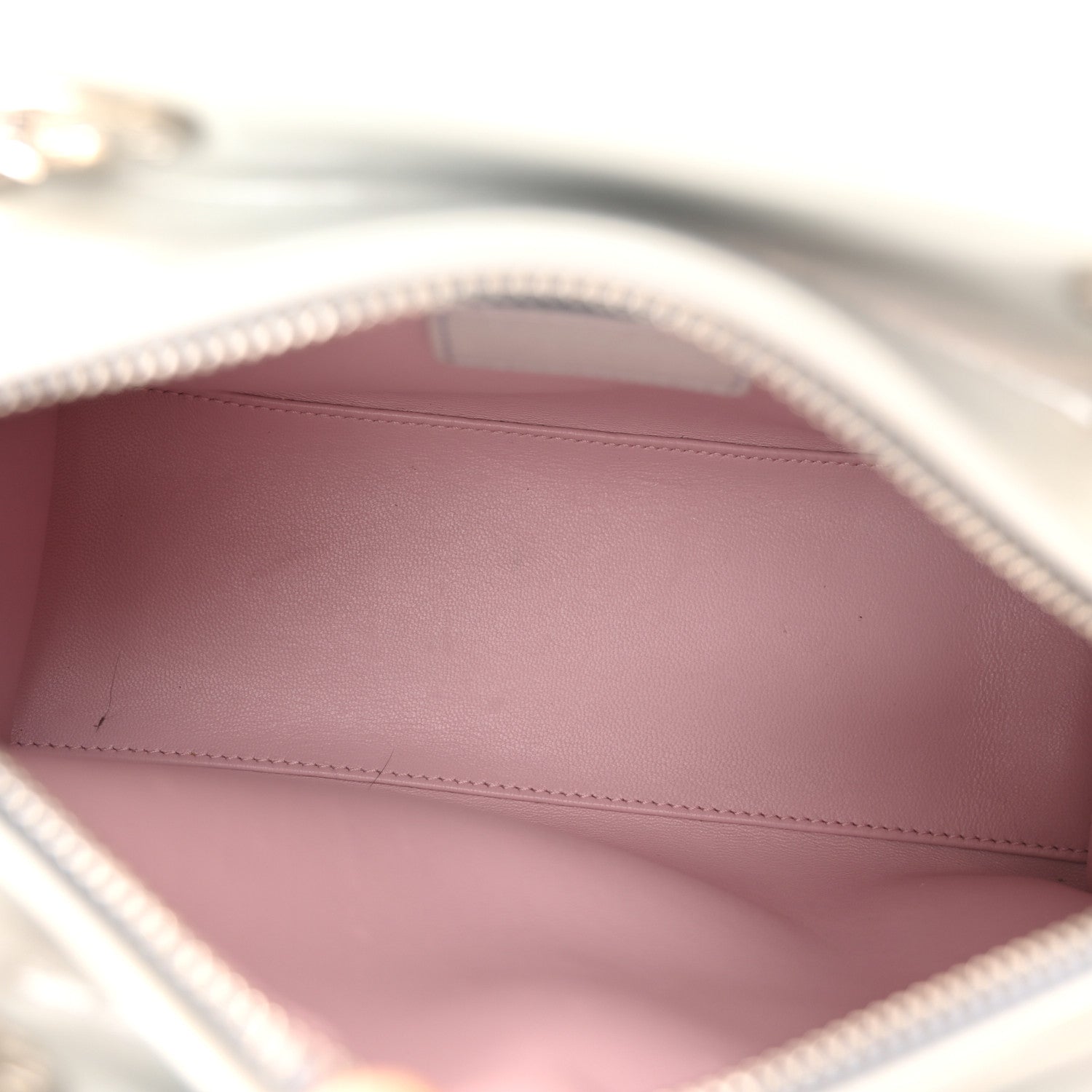 Christian Dior Patent Cannage Gradient Medium Lady Dior Blue Coral 5 of 10