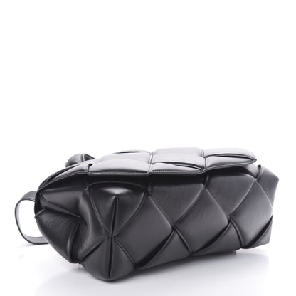 Bottega Veneta Nappa Intreccio Padded Top Handle Shoulder Bag Black 4 of 9