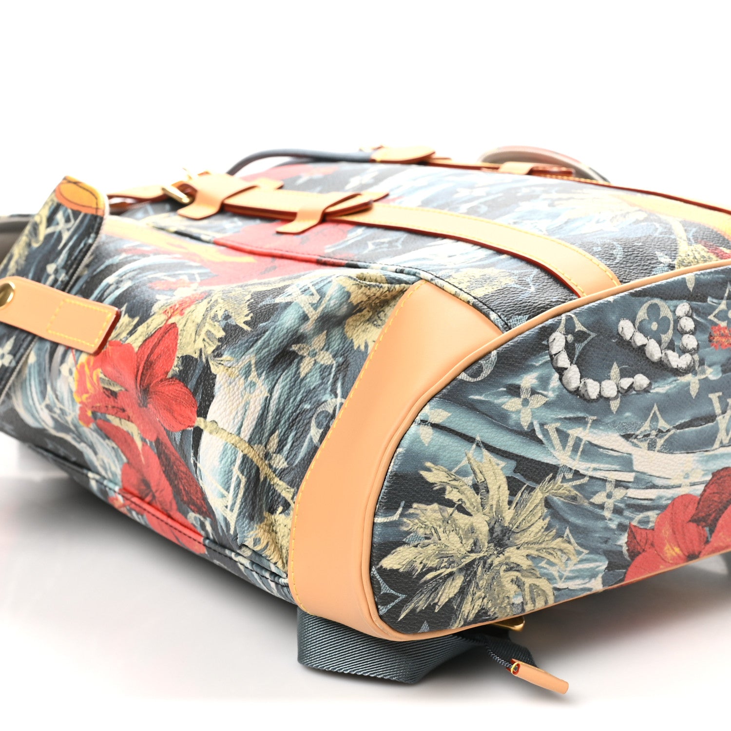 Louis Vuitton Monogram Surfin Christopher MM Navy Blue 9 of 10