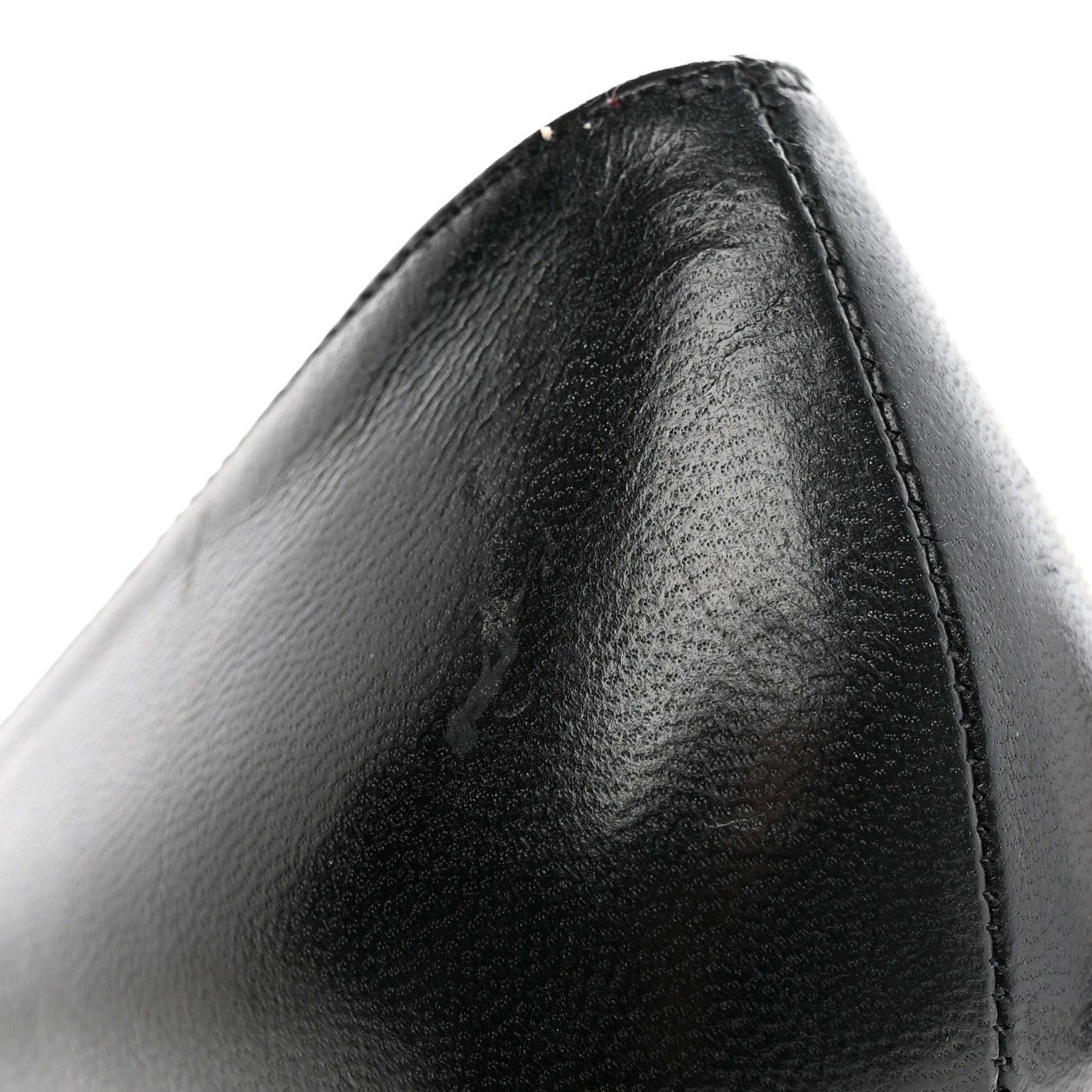 Christian Louboutin Shiny Nappa Pigalle Plato 100 Pumps 37.5 Black 12 of 15