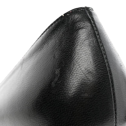 Christian Louboutin Shiny Nappa Pigalle Plato 100 Pumps 37.5 Black 12 of 15