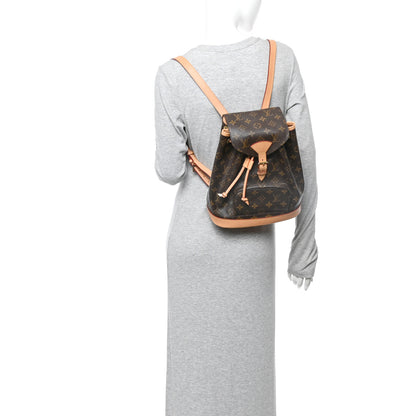 Louis Vuitton Monogram Montsouris MM Backpack 2 of 10