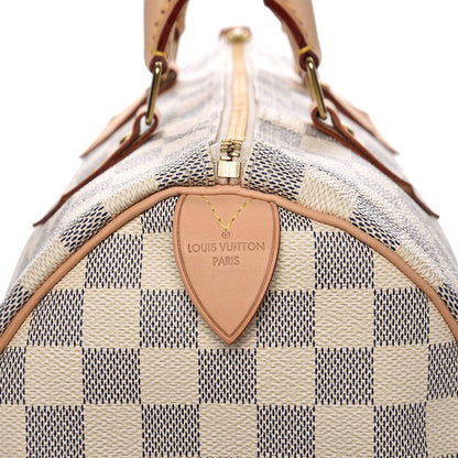 Louis Vuitton Damier Azur Speedy 30 7 of 7