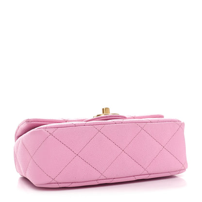 Chanel Caviar Quilted Mini Sweetheart Flap Lilac 4 of 10