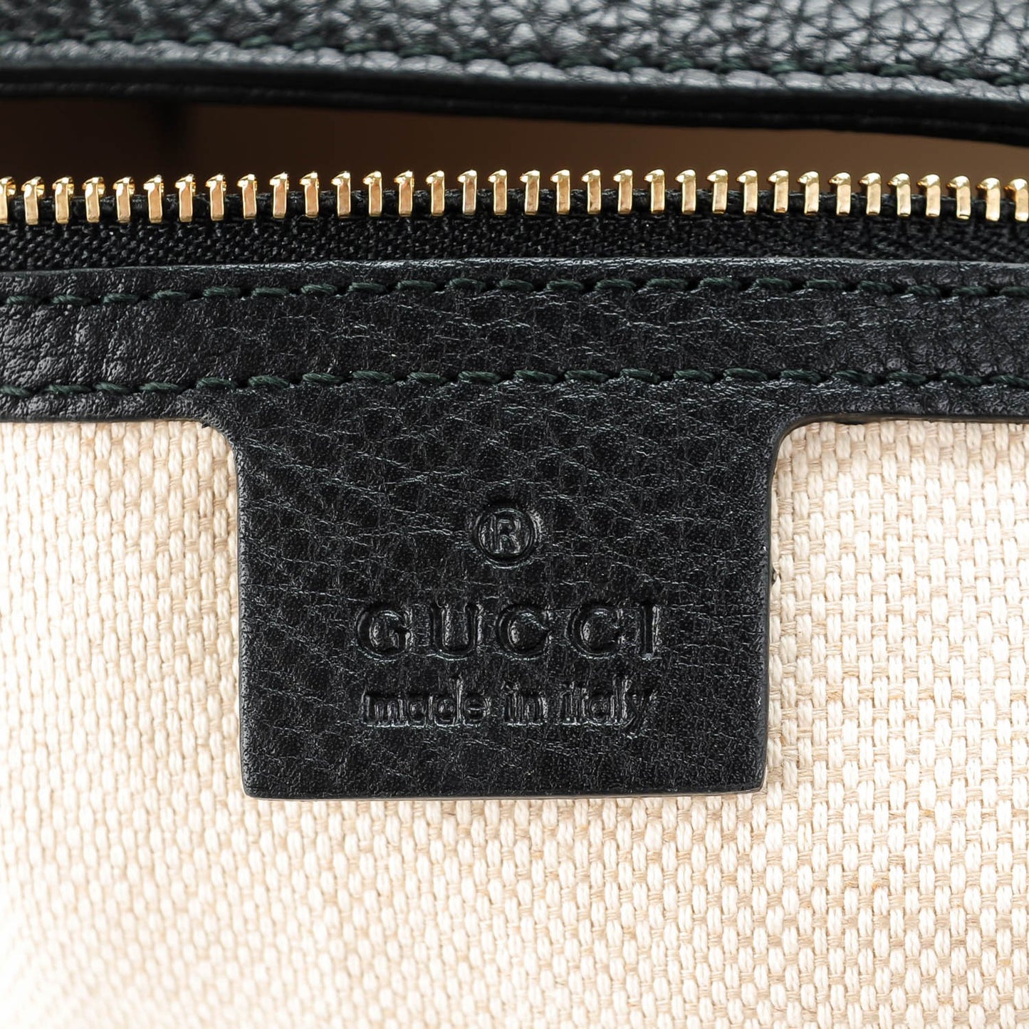 Pebbled Calfskin Medium Soho Chain Shoulder Bag Black