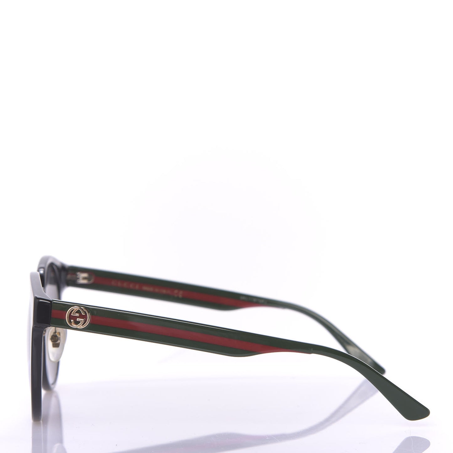 Acetate GG Web Round Eye Sunglasses GG0854SK Black