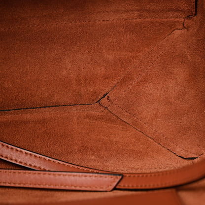 Celine Calfskin Medium Tri-Fold Bag Brick 15 of 15