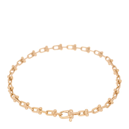 Tiffany 18K Rose Gold HardWear Micro Link Bracelet 2 of 4