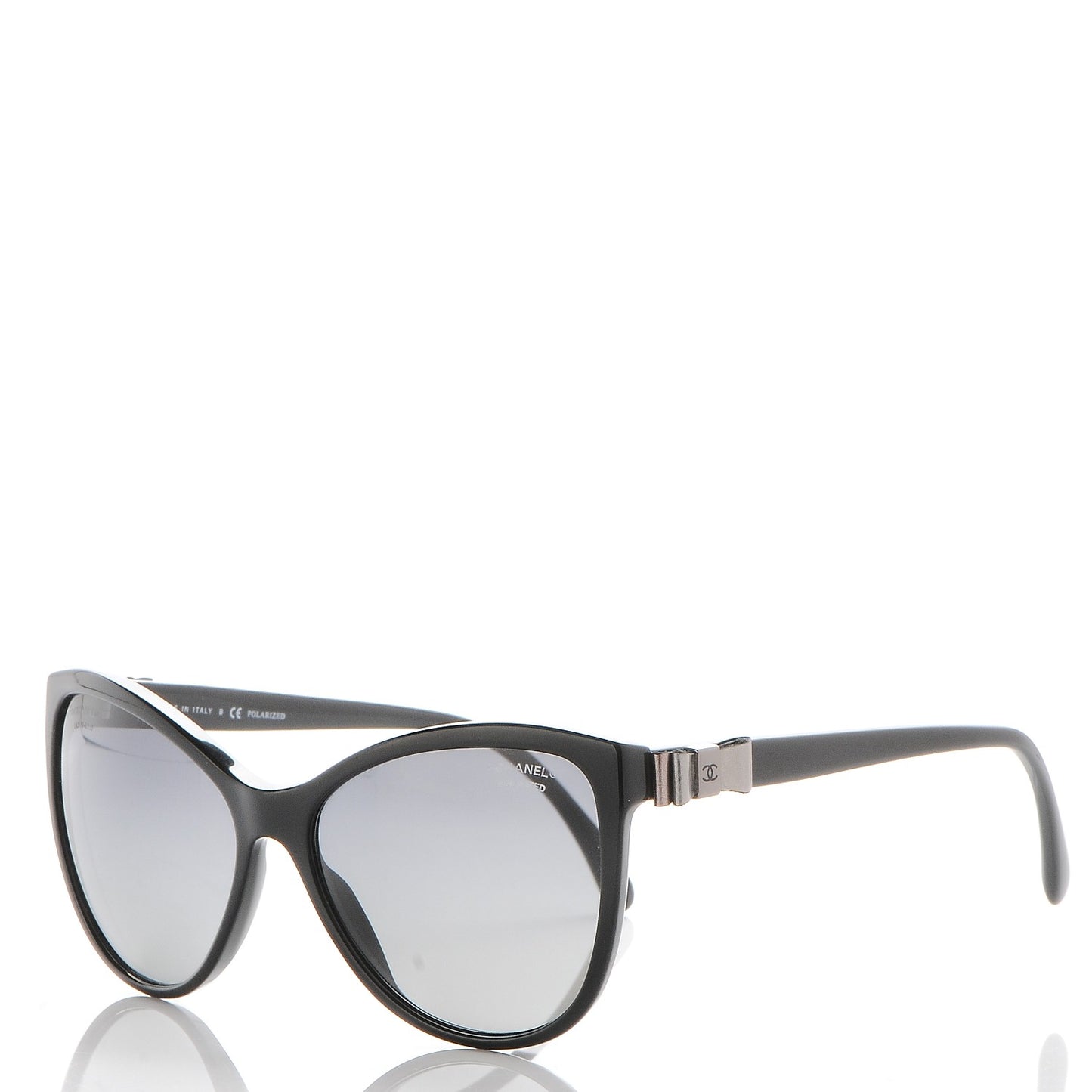 Polarized Butterfly Charms Sunglasses 5281-Q Black