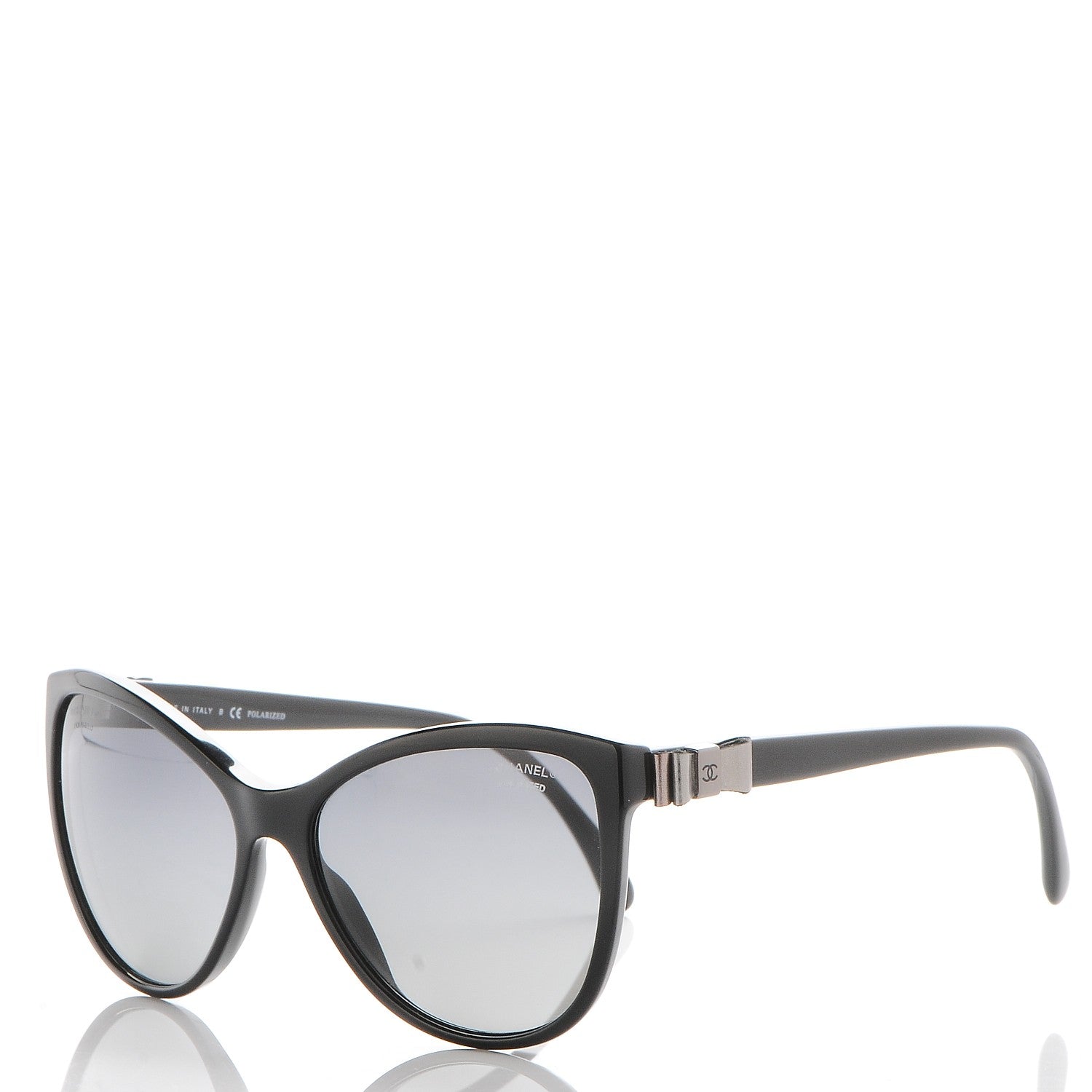 Chanel Polarized Butterfly Charms Sunglasses 5281-Q Black 1 of 8