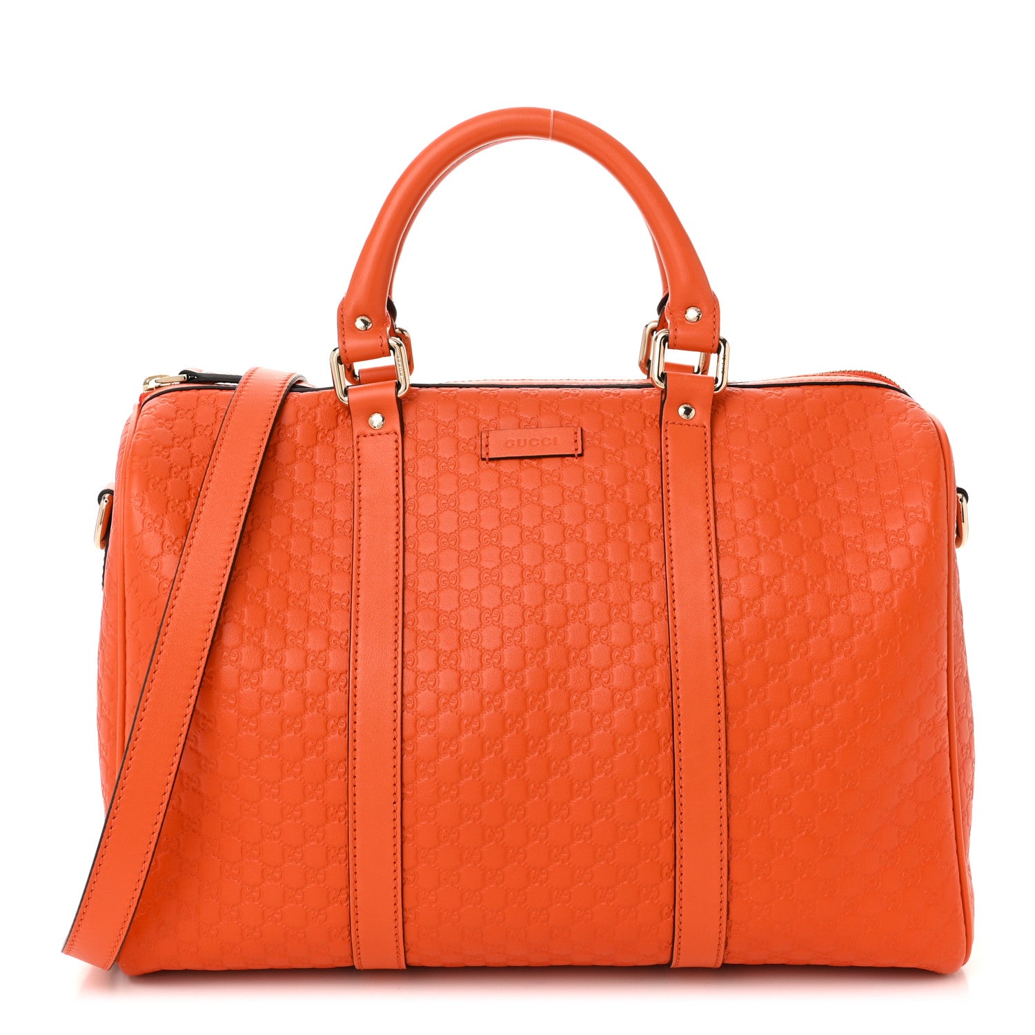 Gucci Microguccissima Medium Joy Boston Sun Orange 1 of 10