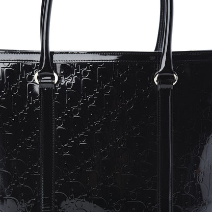 Christian Dior Patent Ultimate Tote Black 7 of 12