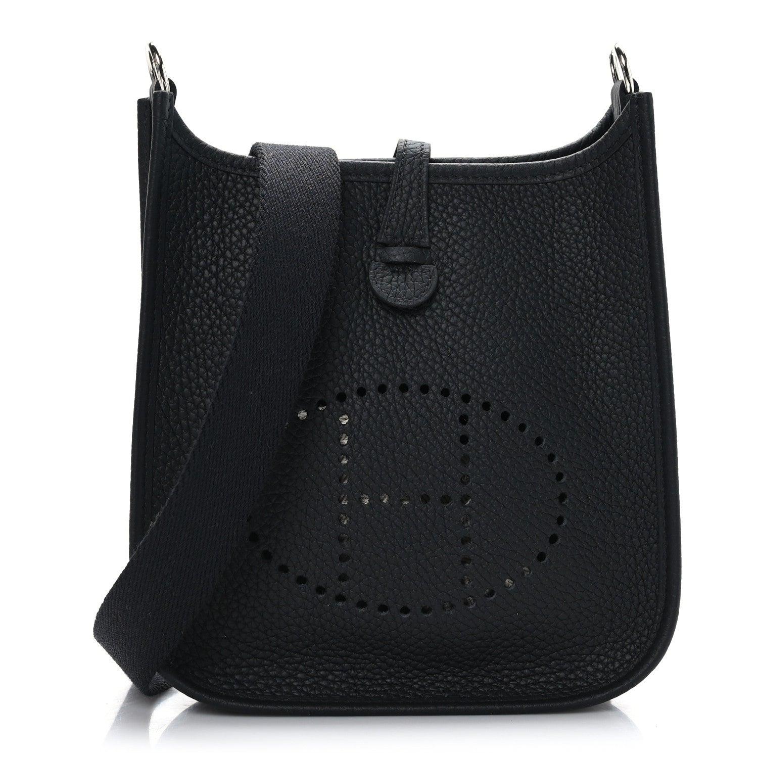Hermes Taurillon Clemence Evelyne TPM Black 1 of 10