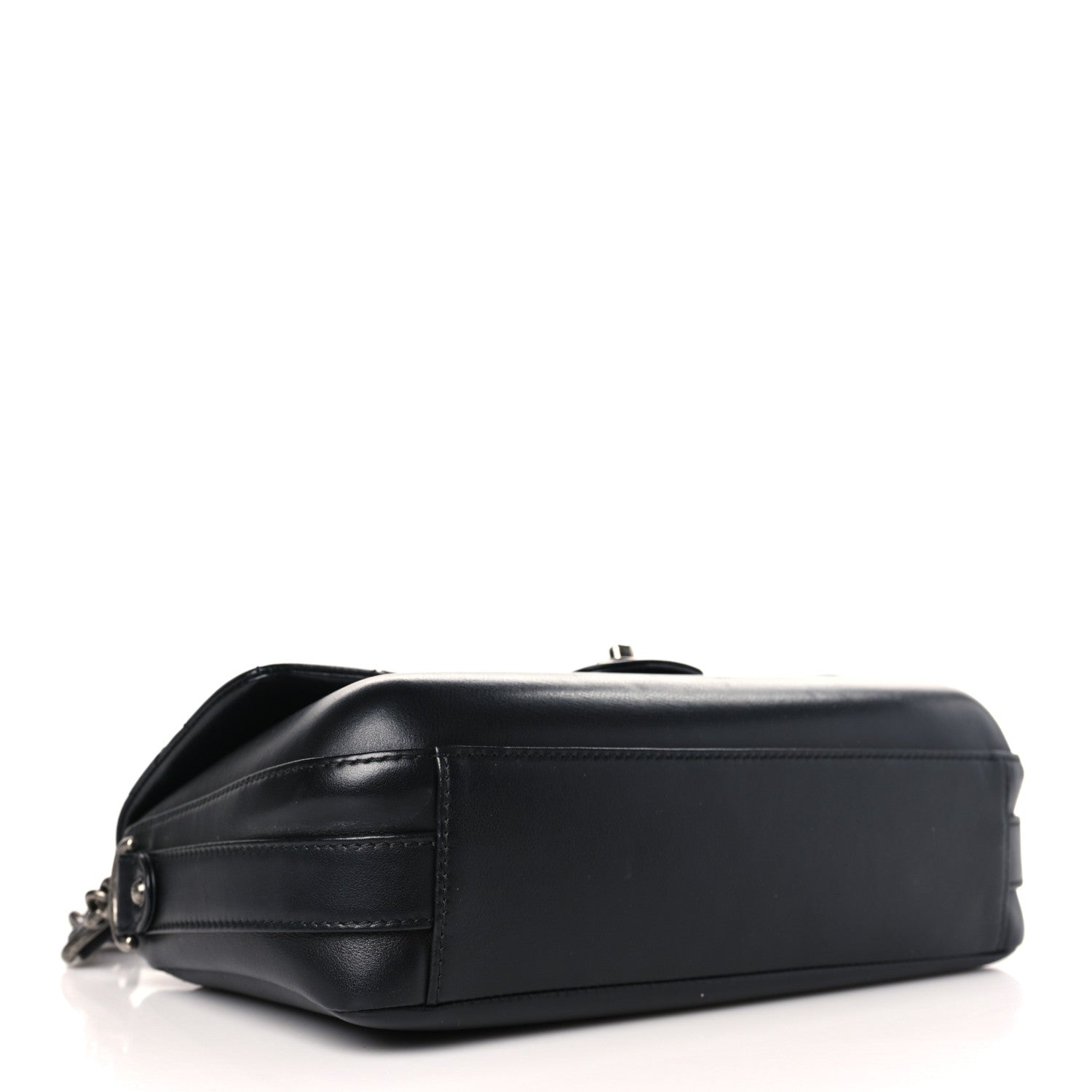 Chanel Calfskin Quilted Large Rock My Shoulder Flap Black 4 of 9