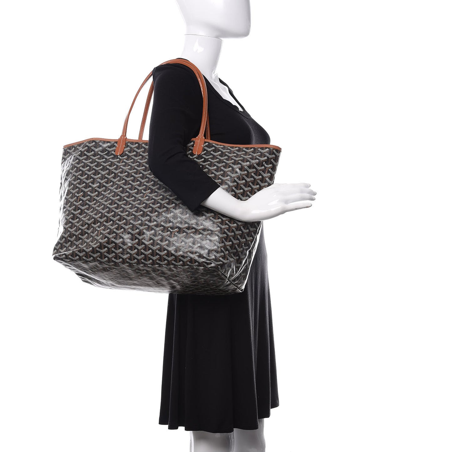 Goyardine Saint Louis GM Black Gold