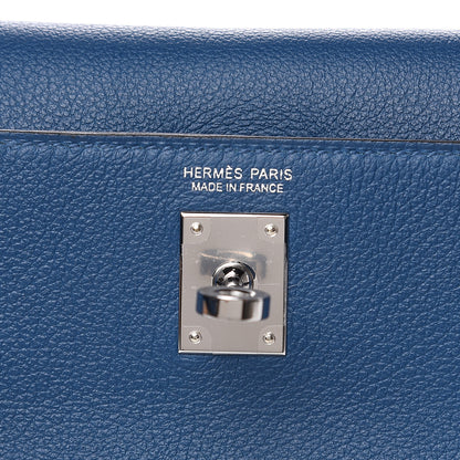Hermes Evercolor Kelly Danse II Belt Bag Deep Bleu 7 of 11