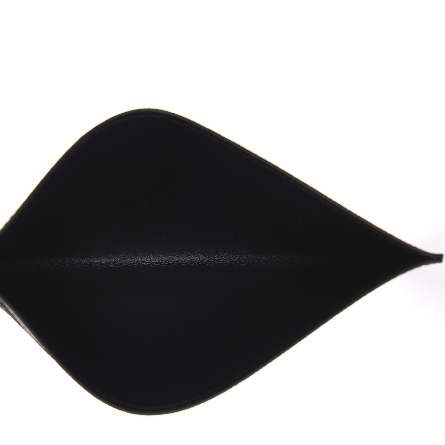 Louis Vuitton Calfskin Felicie Chain Wallet Card Holder Insert Black 6 of 6