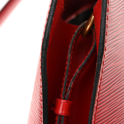 Louis Vuitton Epi Cluny Castillan Red 15 of 15