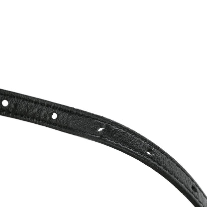Saint Laurent Calfskin Heart Embossed Monogram Belt Bag Black 10 of 10