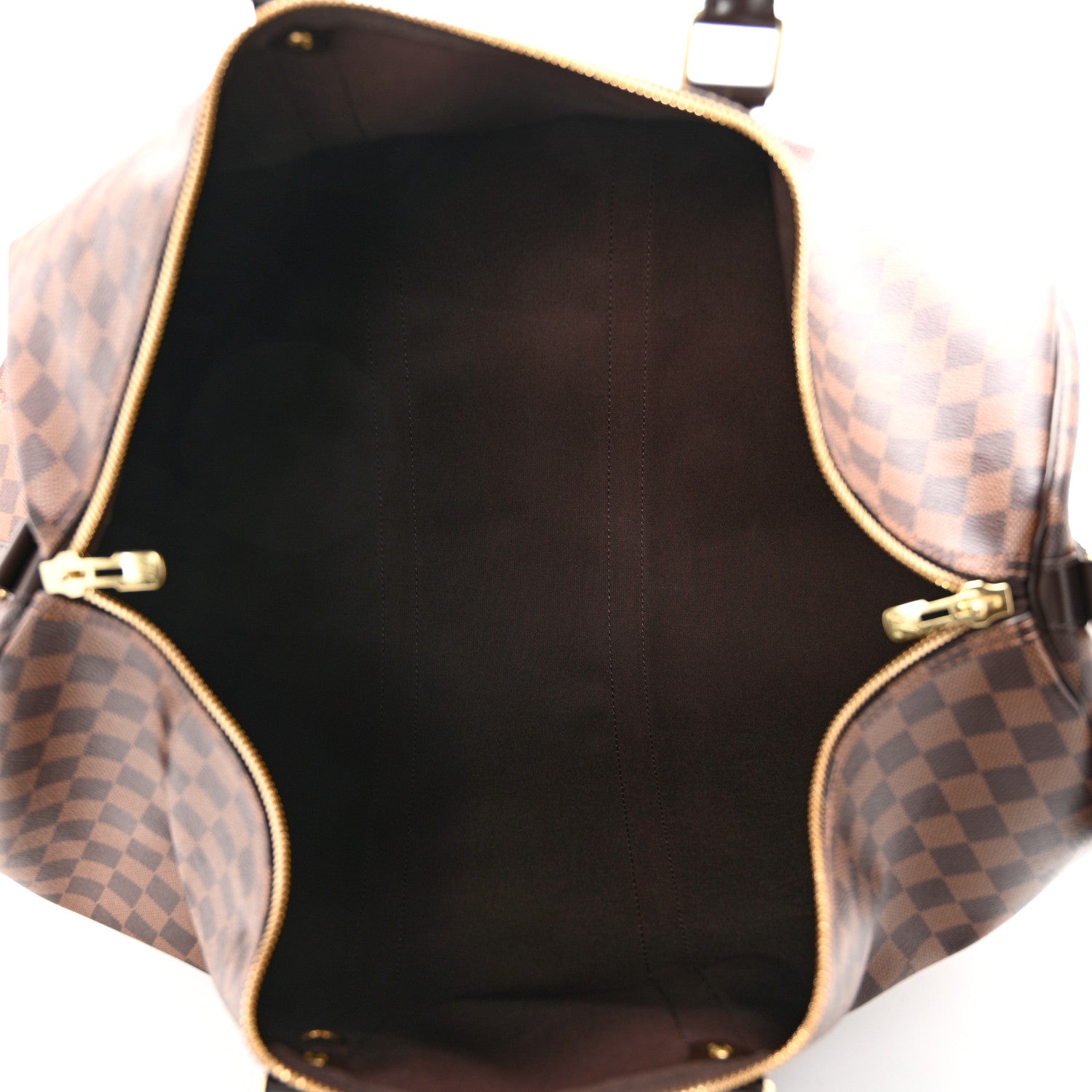 Louis Vuitton Damier Ebene Keepall Bandouliere 55 4 of 7