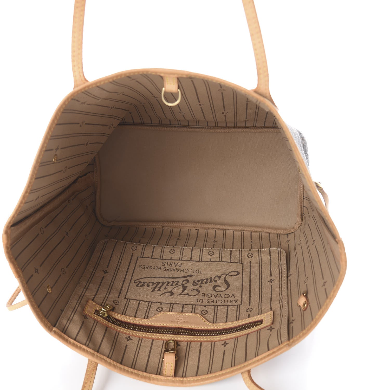 Louis Vuitton Monogram Neverfull MM 4 of 8