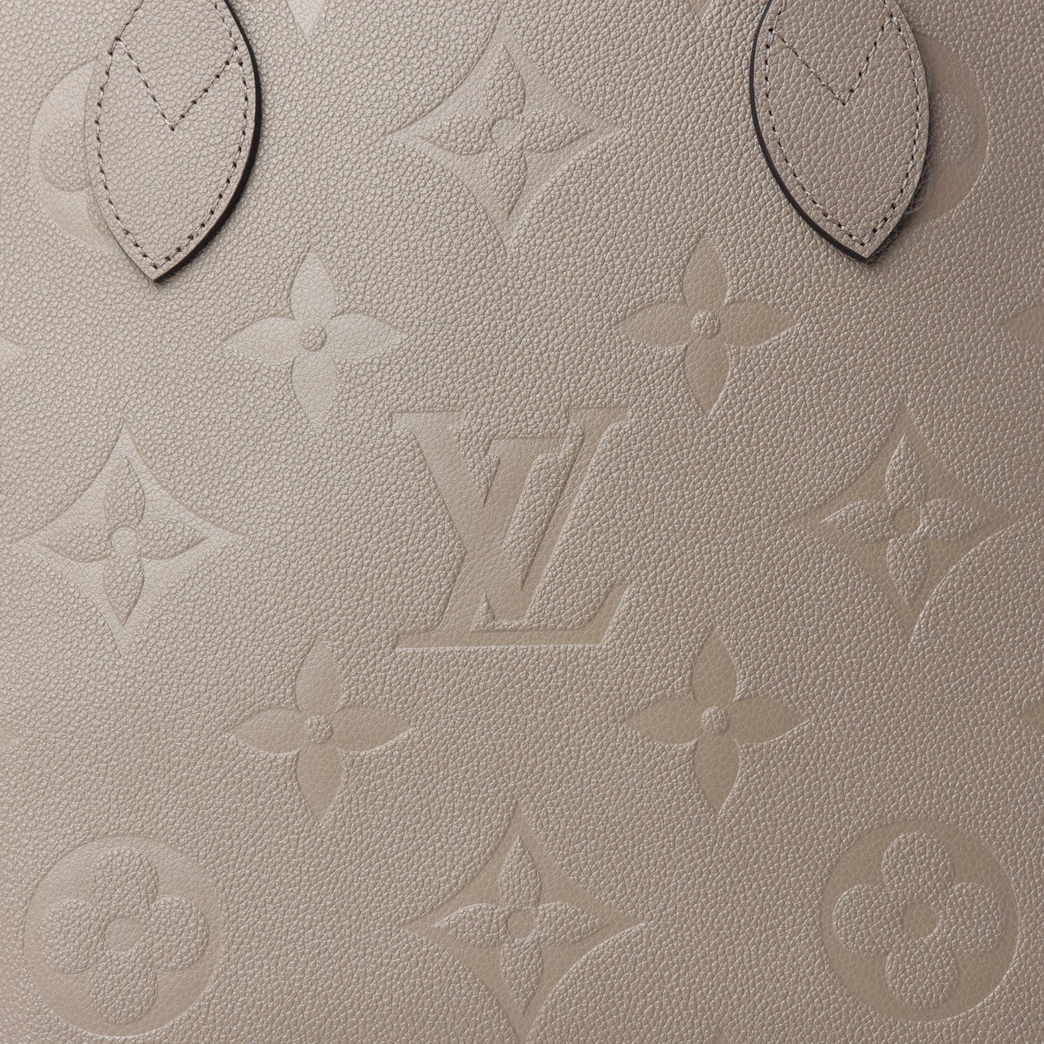 Louis Vuitton Empreinte Monogram Giant Neverfull MM Tourterelle 10 of 10