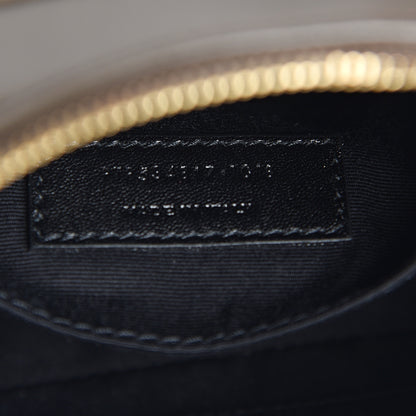 Saint Laurent Calfskin Matelasse Monogram Lou Belt Bag Faggio 6 of 9
