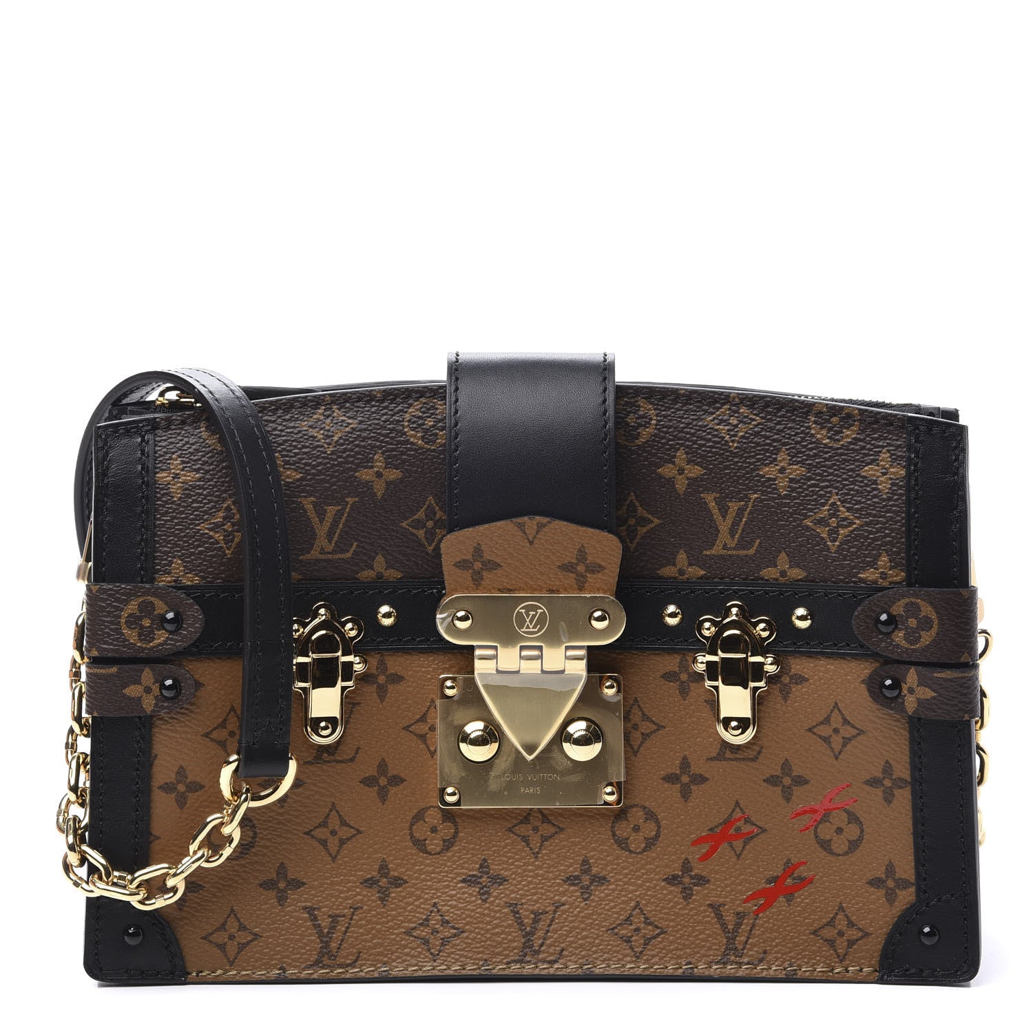 Louis Vuitton Reverse Monogram Trunk Clutch 1 of 9