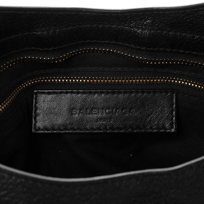 Balenciaga Chevre Gold Metallic Edge Hardware City Black 7 of 8