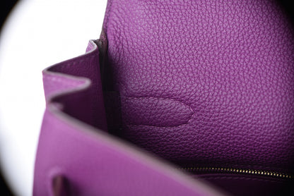 Hermes Togo Kelly Retourne 35 Anemone 21 of 35
