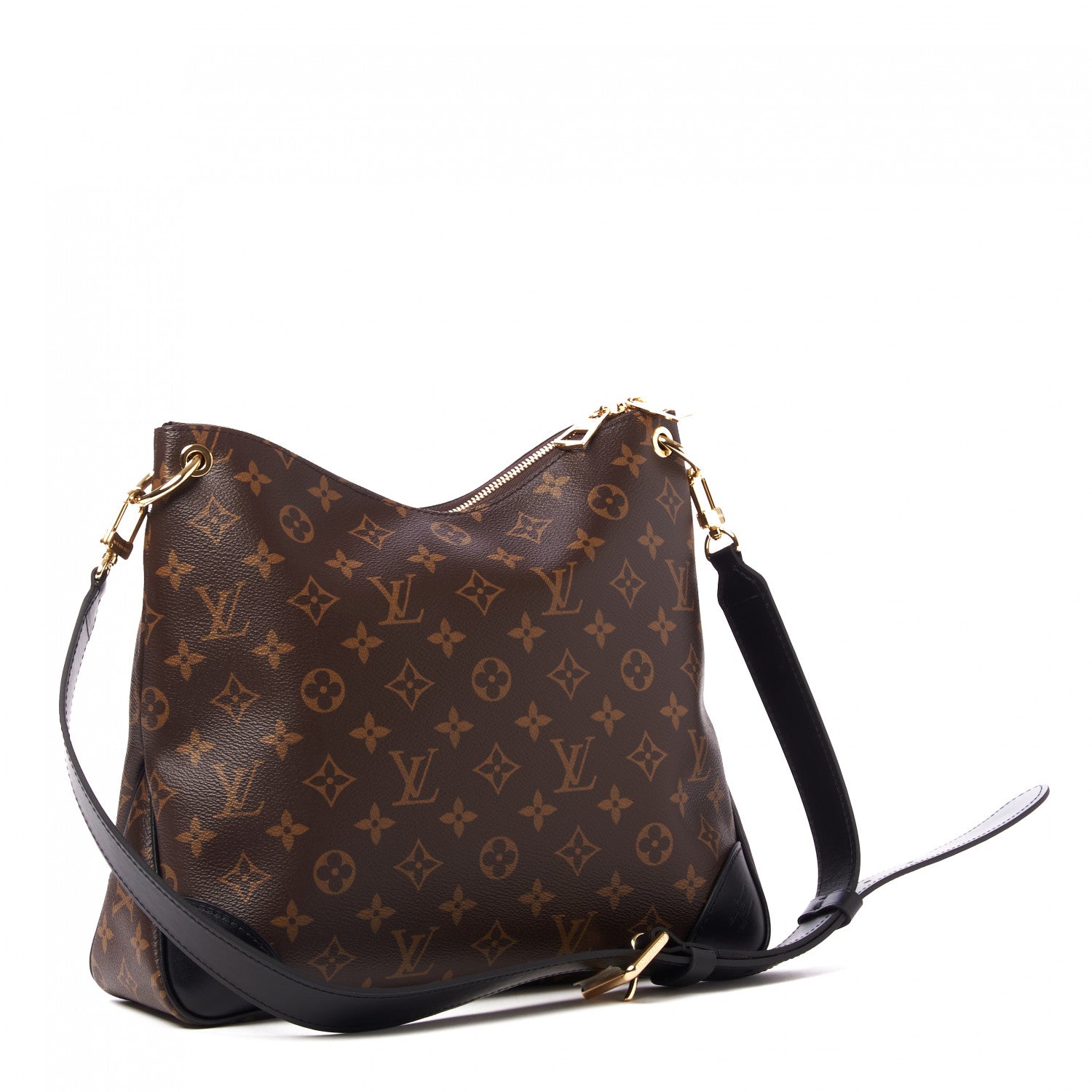 Louis Vuitton Monogram Odeon MM Black 3 of 8
