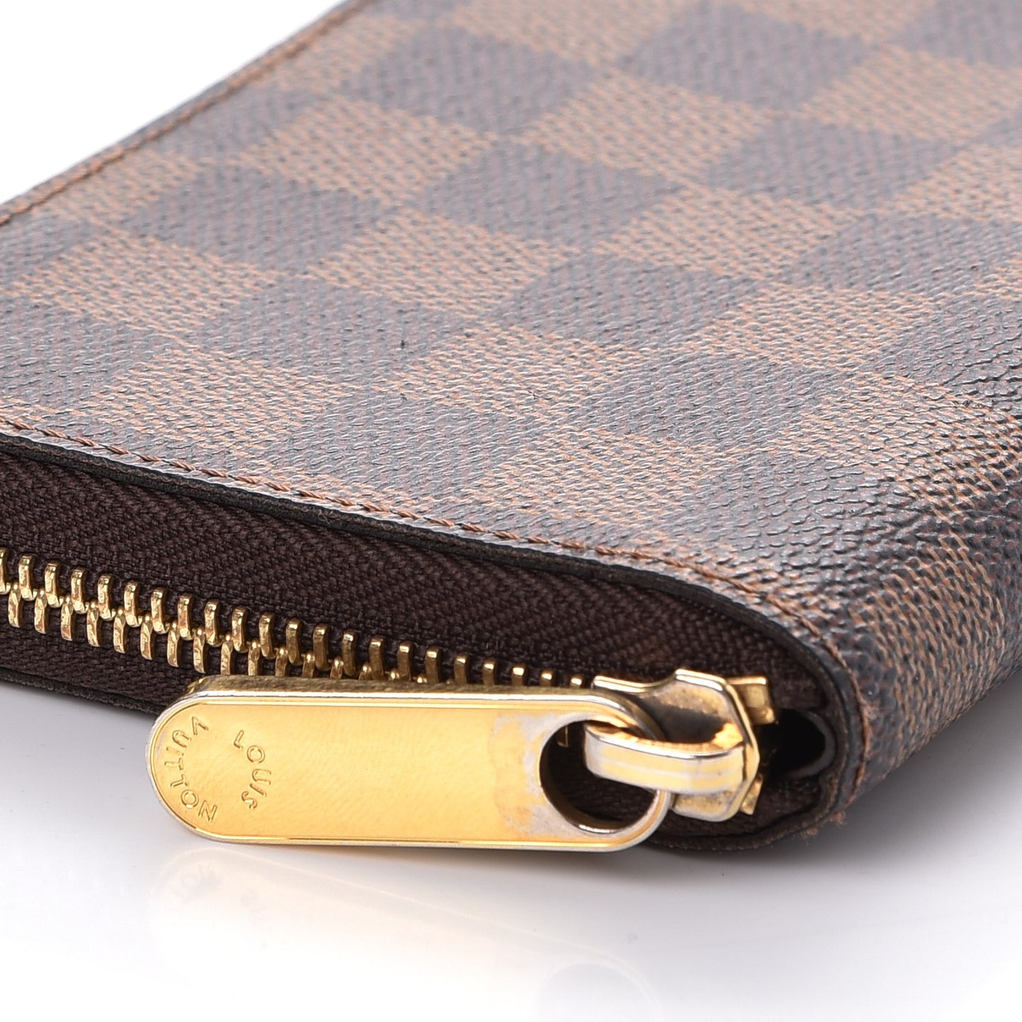 Damier Ebene Zippy Compact Wallet