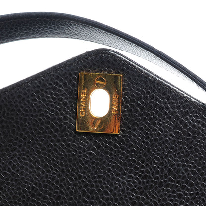 Chanel Caviar Flap Shoulder Bag Brown 7 of 9