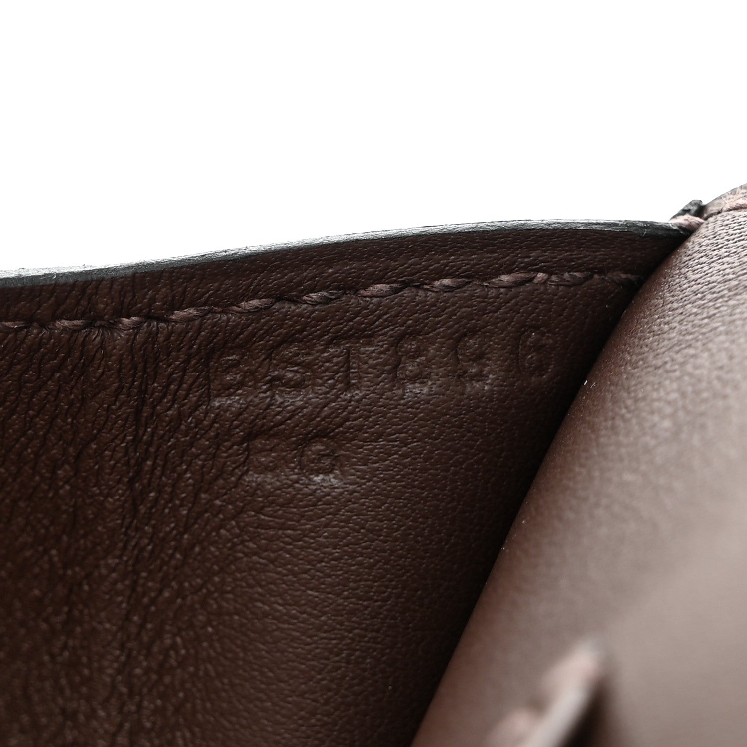 Hermes Swift Shadow Clutch 29 Moka 7 of 10