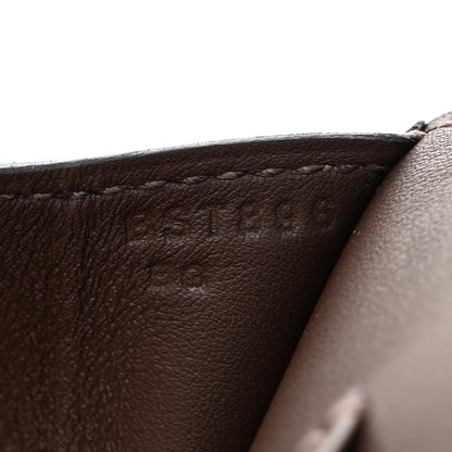 Hermes Swift Shadow Clutch 29 Moka 7 of 10