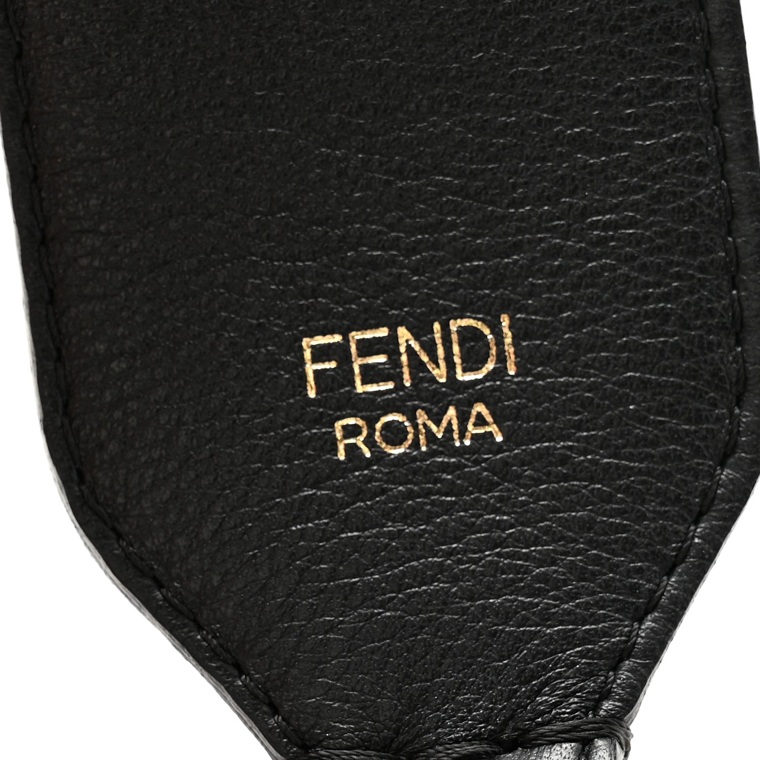 Fendi Velvet Tapestry FF Strap You Tobacco 3 of 5