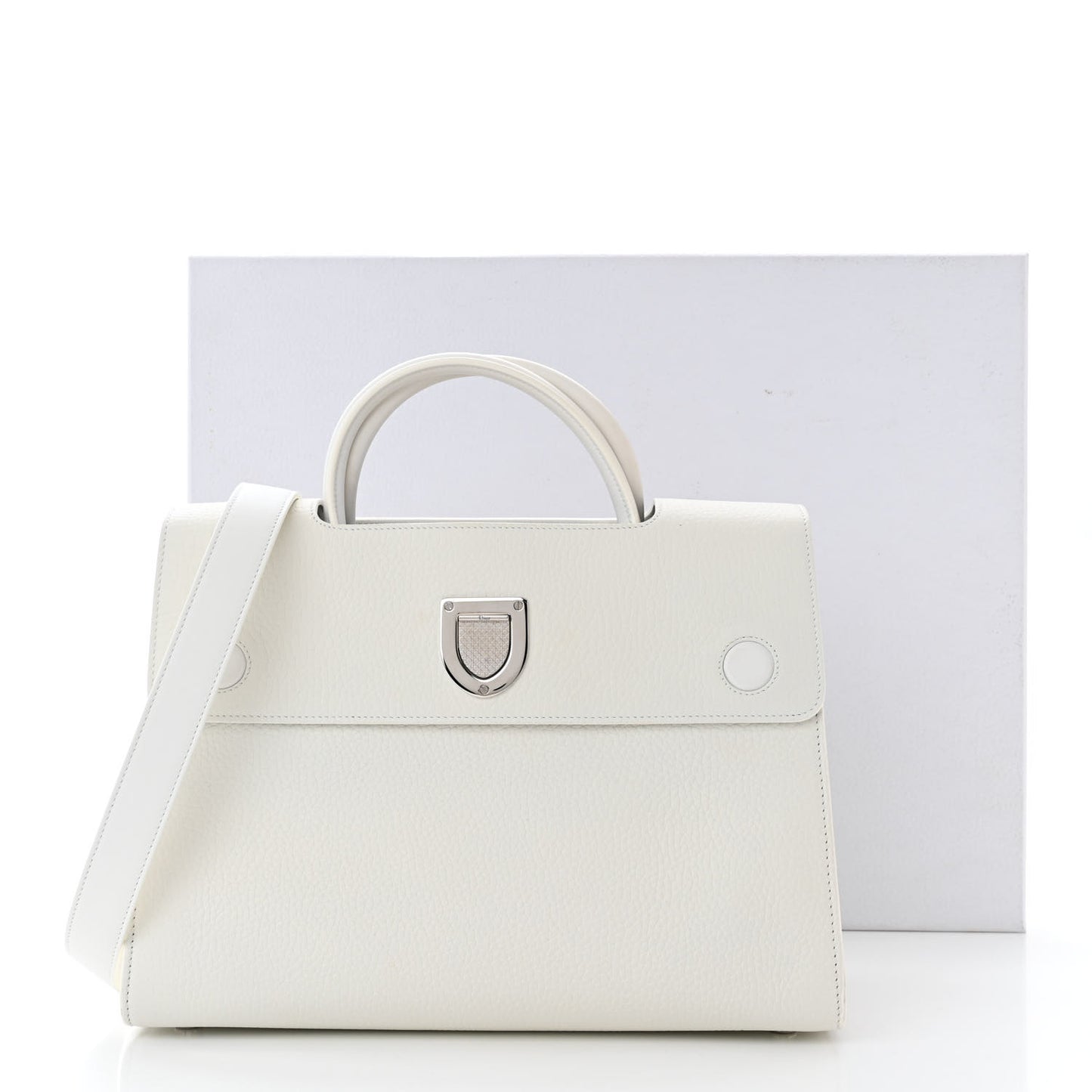 Bullcalf Medium Diorever Flap White