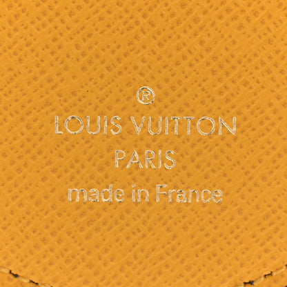 Louis Vuitton Monogram 2022 Christmas Animation New York Soho Bag Charm Key Ring Yellow 3 of 5