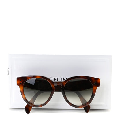 Celine Thin Preppy Sunglasses CL41049/S Tortoise 7 of 7