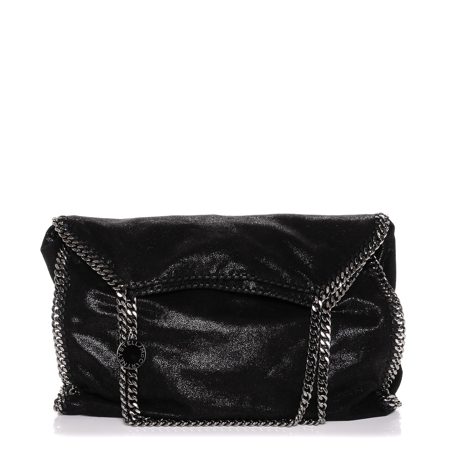 Stella McCartney Shaggy Deer Big Falabella Tote Black 1 of 7