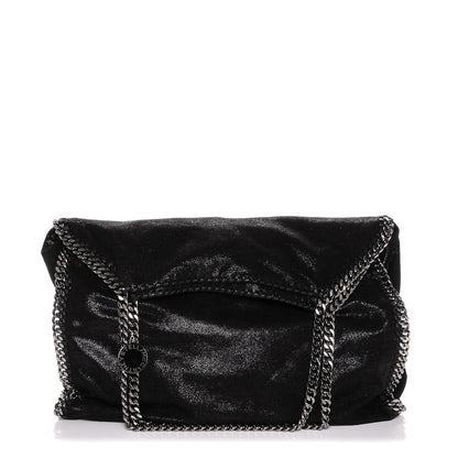 Stella McCartney Shaggy Deer Big Falabella Tote Black 1 of 7