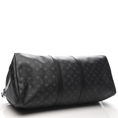 Louis Vuitton Monogram Eclipse Keepall Bandouliere 55 3 of 10