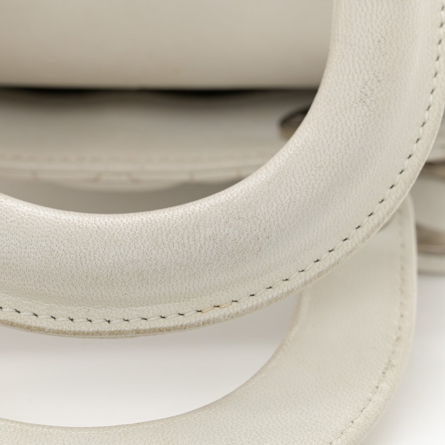 Lambskin Cannage Mini Lady Dior White