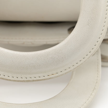 Christian Dior Lambskin Cannage Mini Lady Dior White 14 of 16