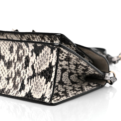 Jimmy Choo Elaphe Snakeskin Printed Madeline Crossbody Bag Roccia 8 of 9