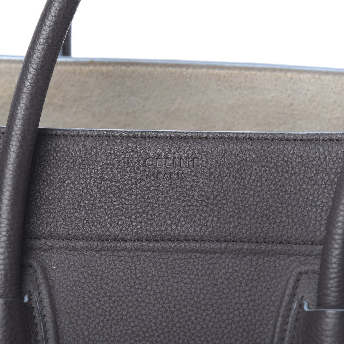 Baby Grained Calfskin Medium Phantom Luggage Anthracite