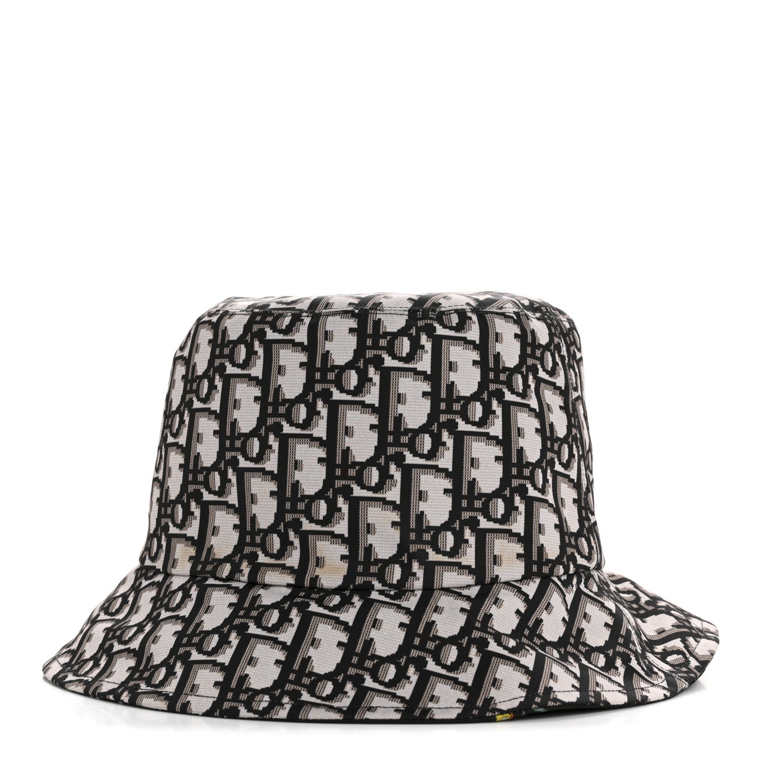 Christian Dior Oblique Floral Reversible Teddy-D Brim Bucket Hat 57 Multicolor 1 of 9