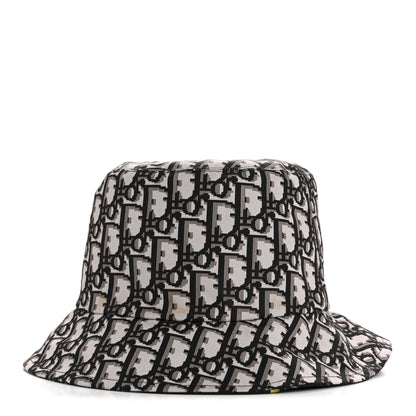 Christian Dior Oblique Floral Reversible Teddy-D Brim Bucket Hat 57 Multicolor 1 of 9