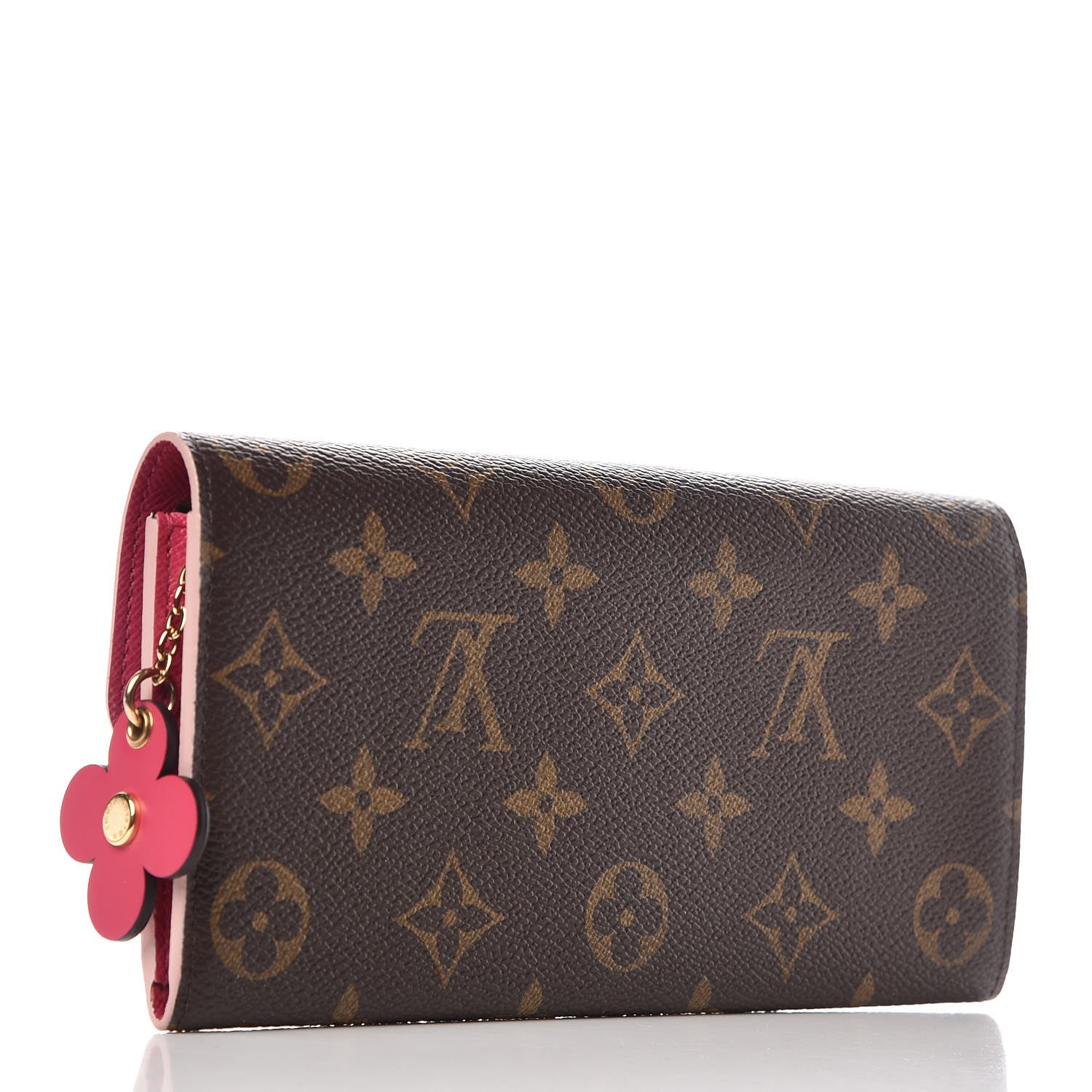 Louis Vuitton Monogram Bloom Flower Emilie Wallet 3 of 7